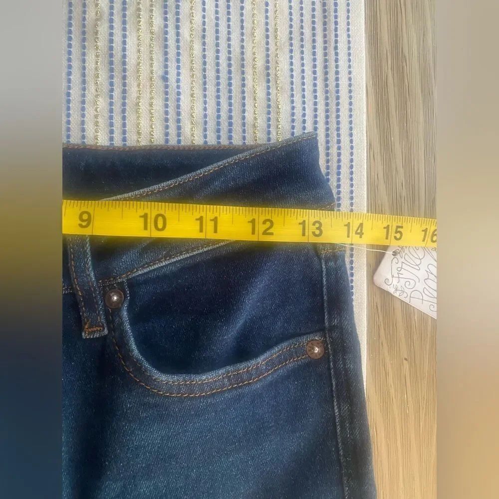 Free People Jeans Womens Size 29 Blue Denim Skiny Leg High Rise NWT - Picture 12 of 16